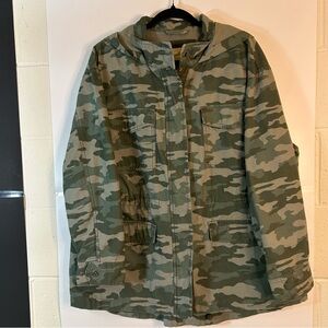Camouflage Hooded Jacket